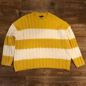 Oversized Striped Sweater